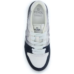 Multicolor Calf Leather Bos Taurus Low Top Sneakers