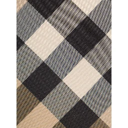 Beige Classic-Style Tie with Vintage Check Print Man