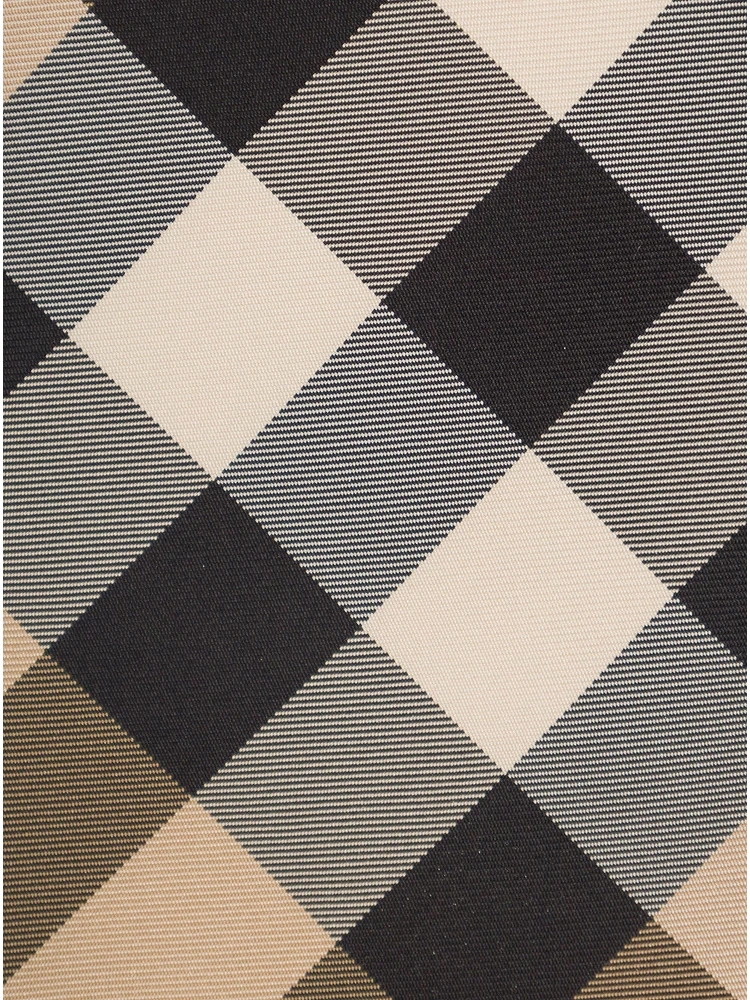 Beige Classic-Style Tie with Vintage Check Print Man alternative