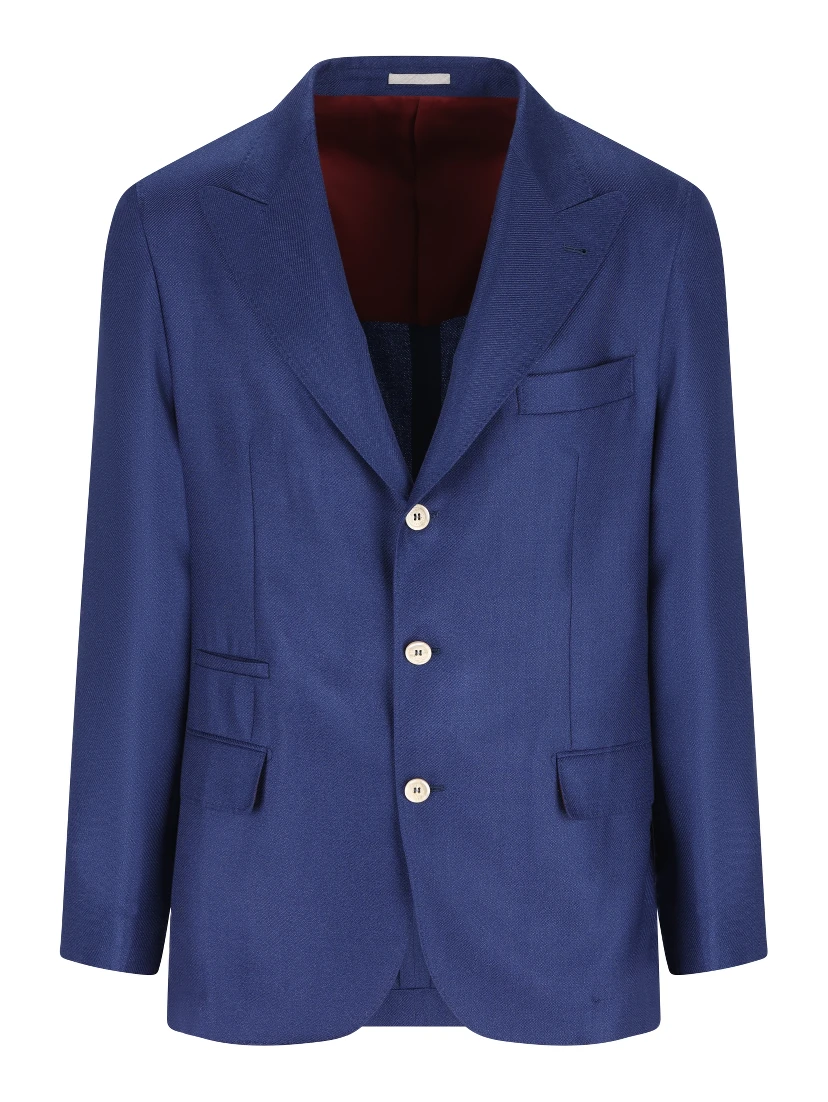 Brunello Cucinelli Jackets Avion Blue