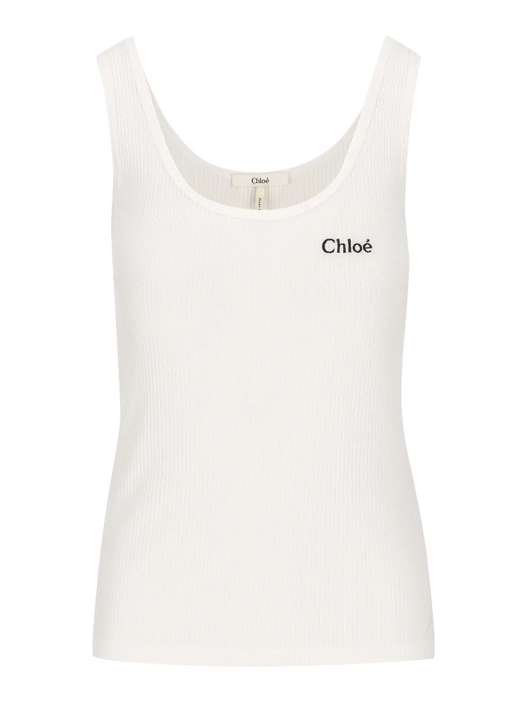 Chloè T-shirts and Polos White