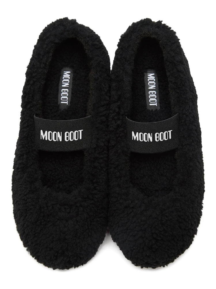 Moon Boot Flat shoes Black alternative