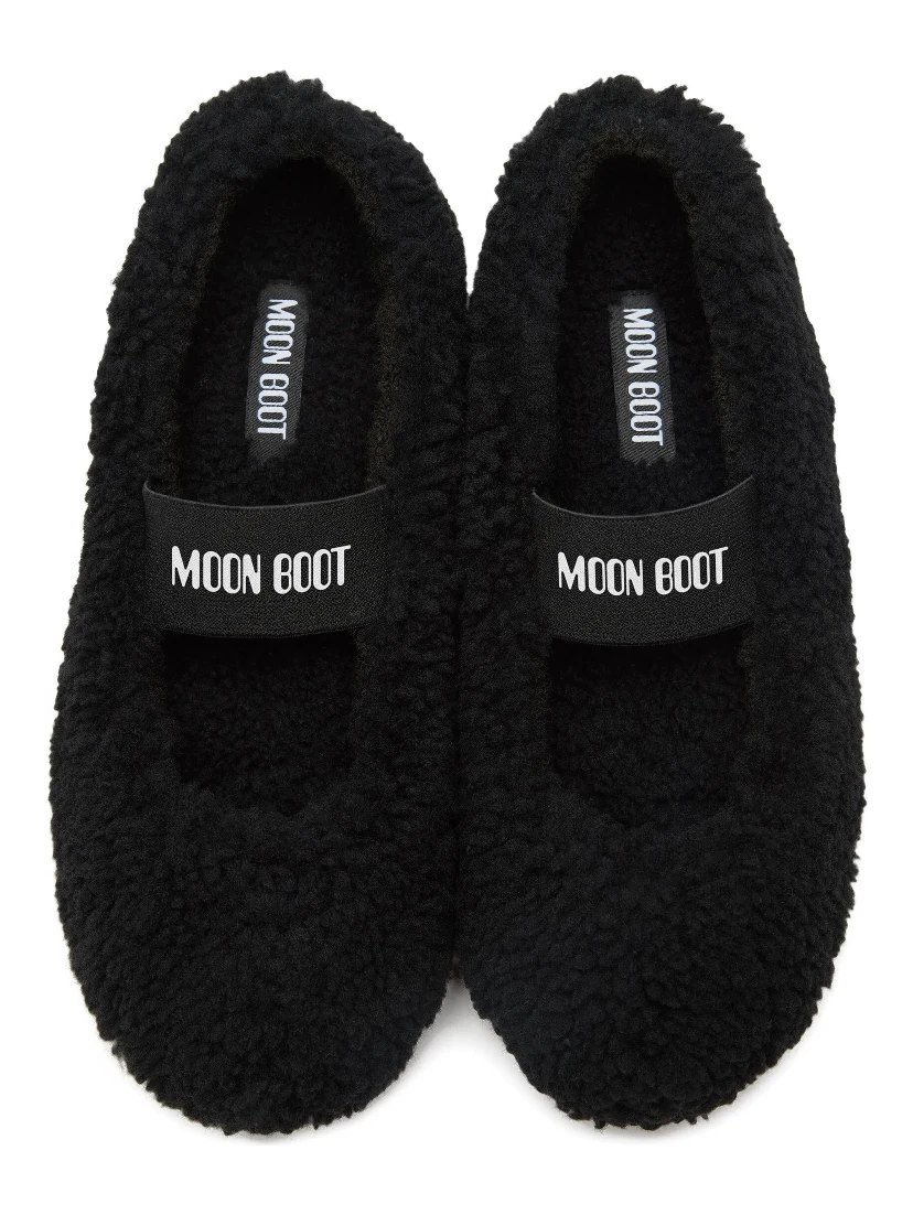 Moon Boot Flat shoes Black