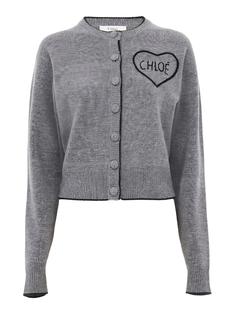 Chloè Sweaters Grey