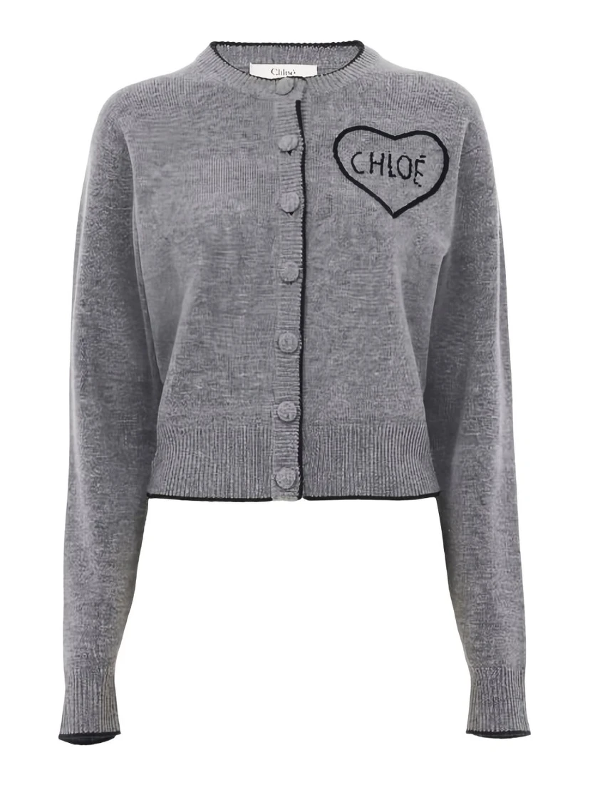 Chloè Sweaters Grey