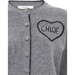 Chloè Sweaters Grey