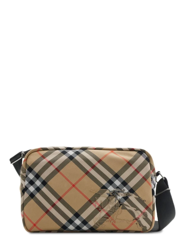 Check cross-body bag