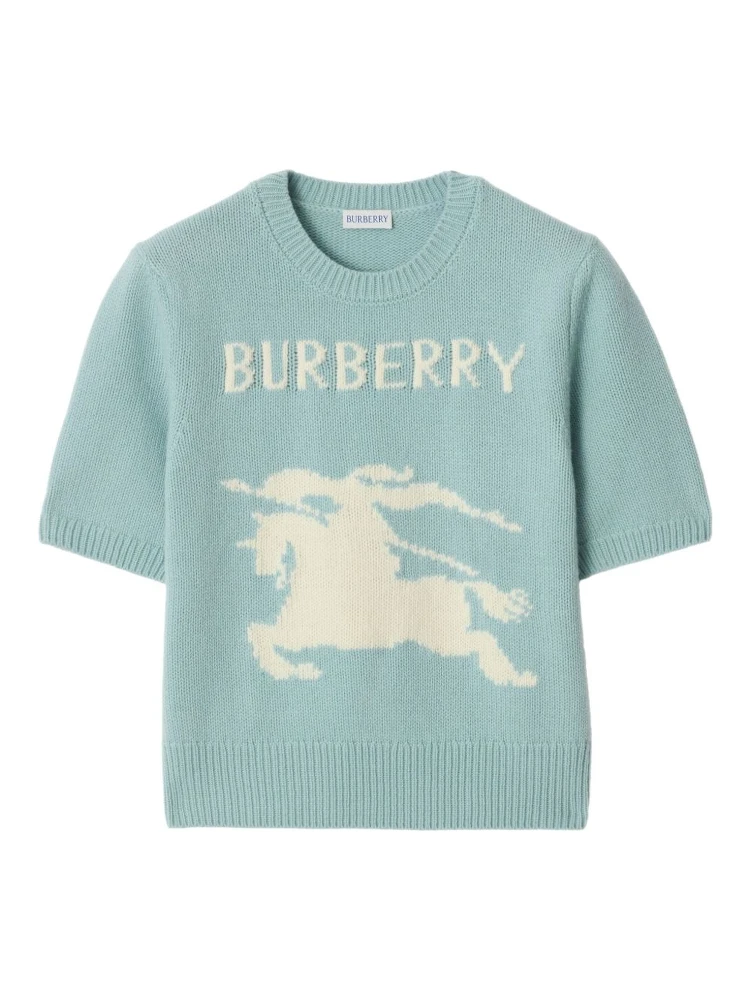 Burberry logo-equestrian knight T-shirt