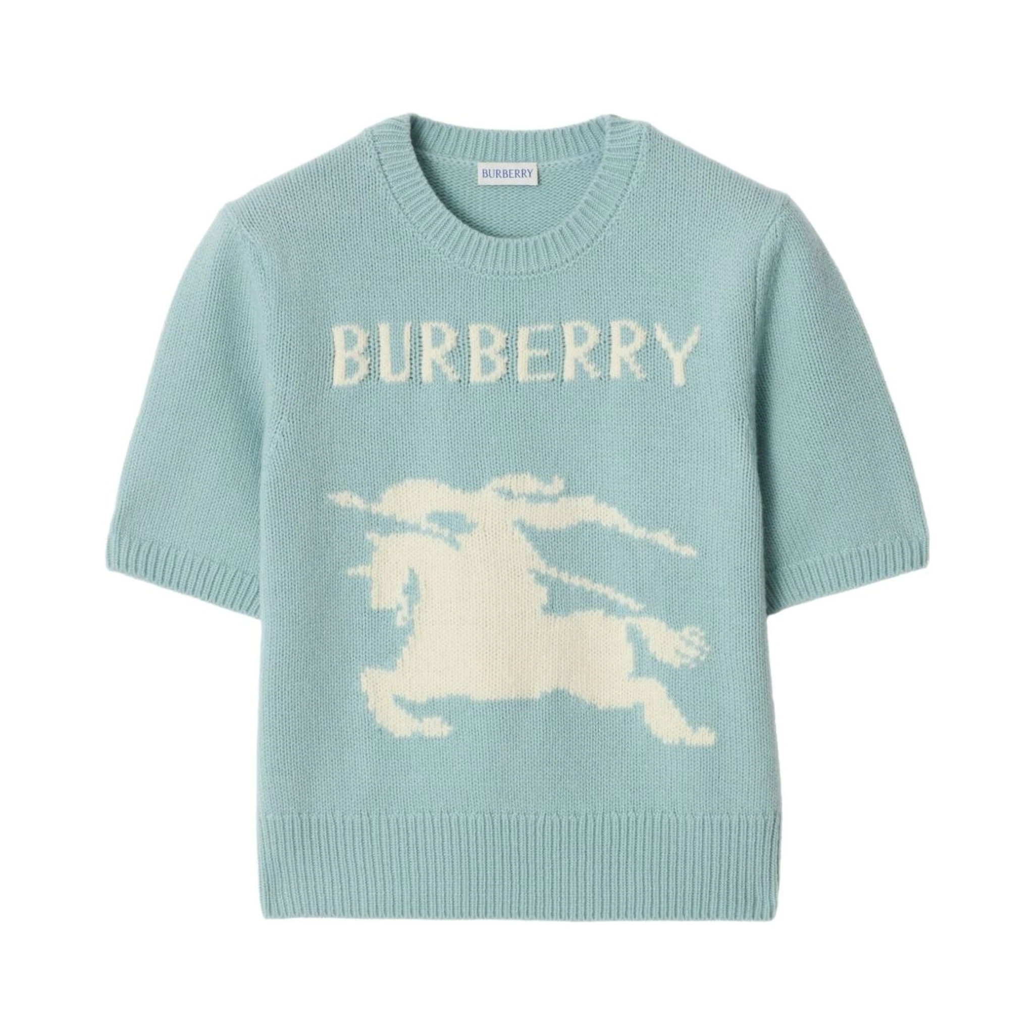 Burberry logo-equestrian knight T-shirt