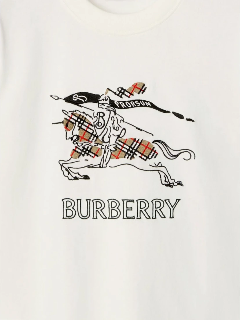 Burberry T-shirts and Polos White