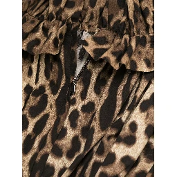 فساتين دولتشي آند غابانا بنية اللون