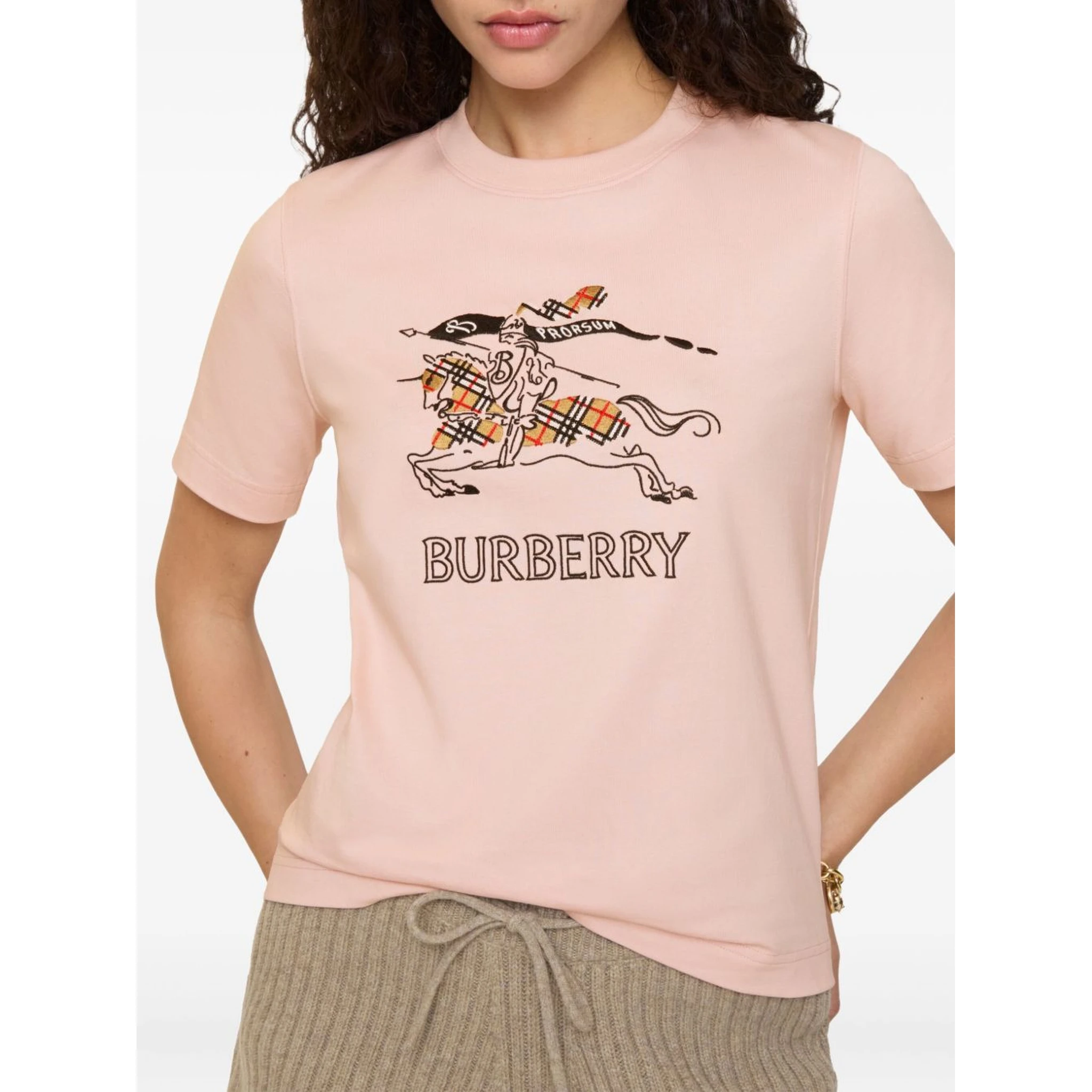 Burberry T-shirts and Polos Lilac