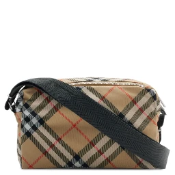 Check cross-body bag