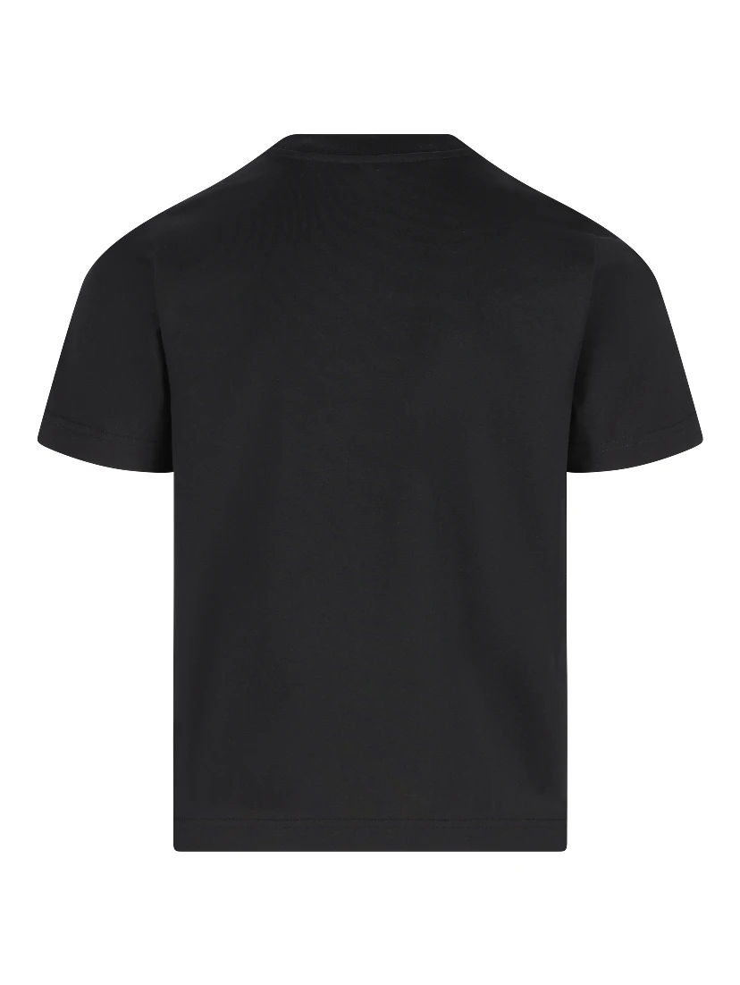 Knight-stamp cotton T-shirt