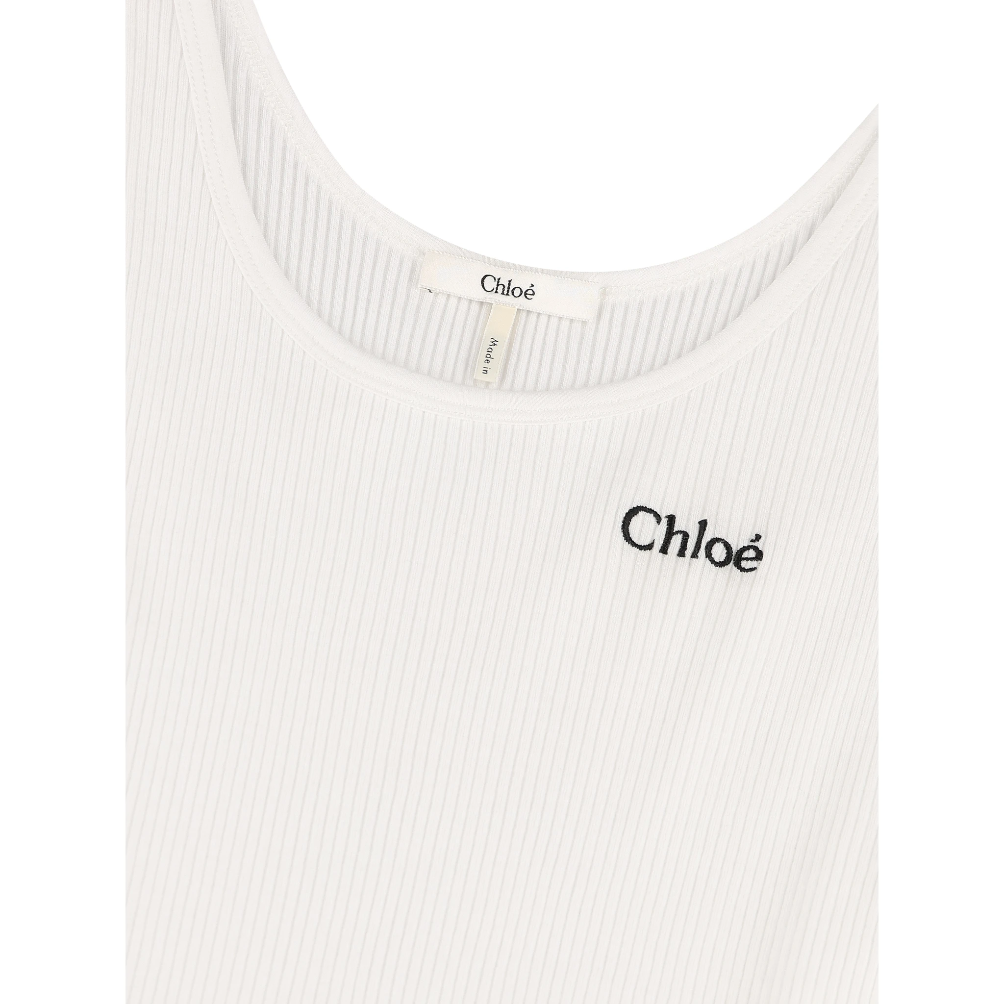 Chloè T-shirts and Polos White