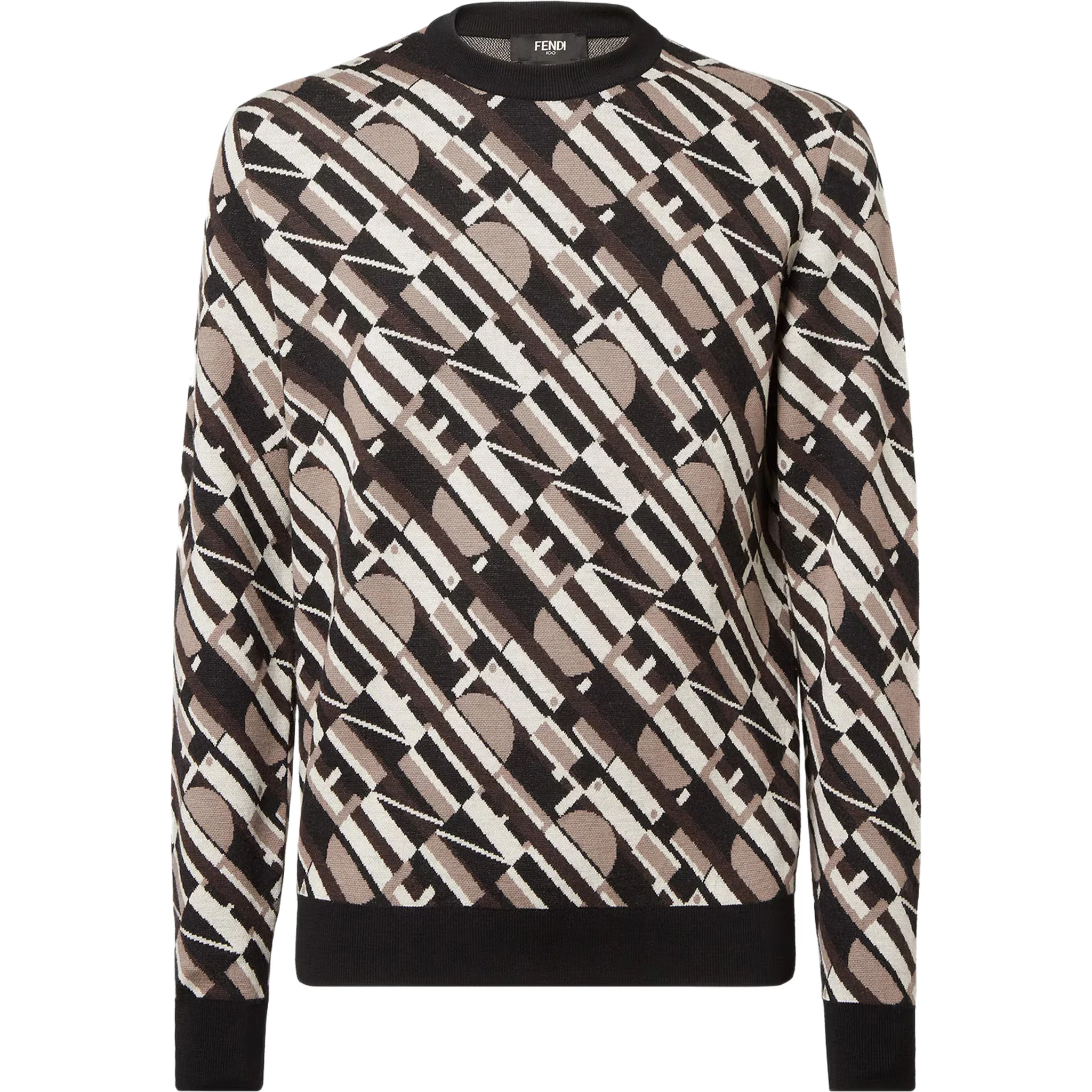 Fendi Sweaters Brown