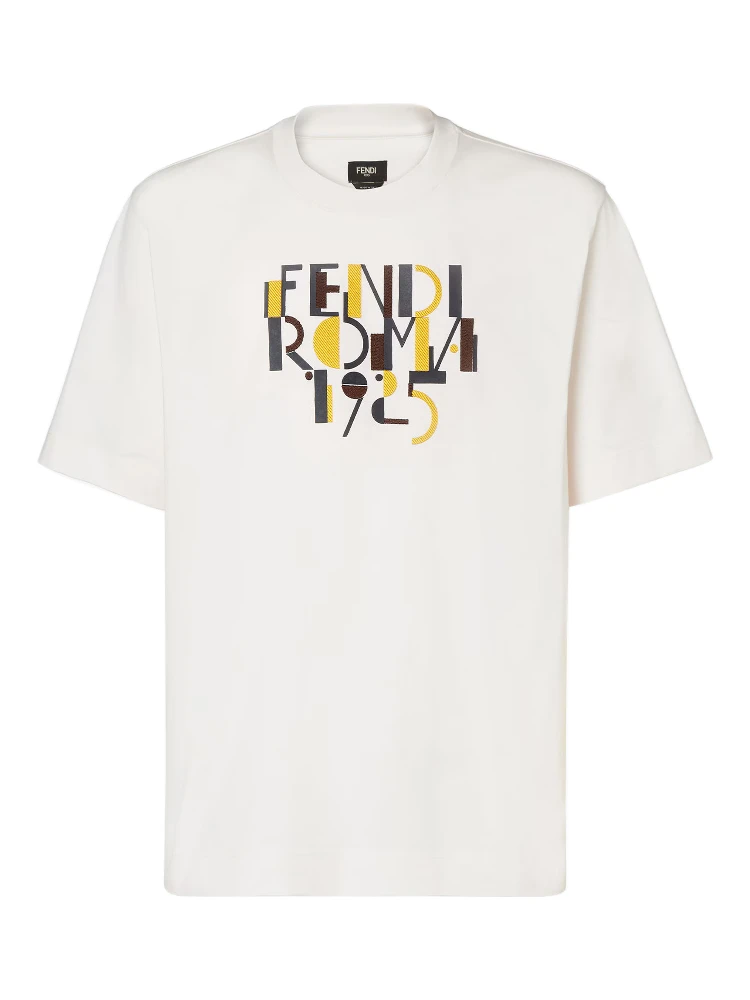 Fendi T-shirts and Polos White