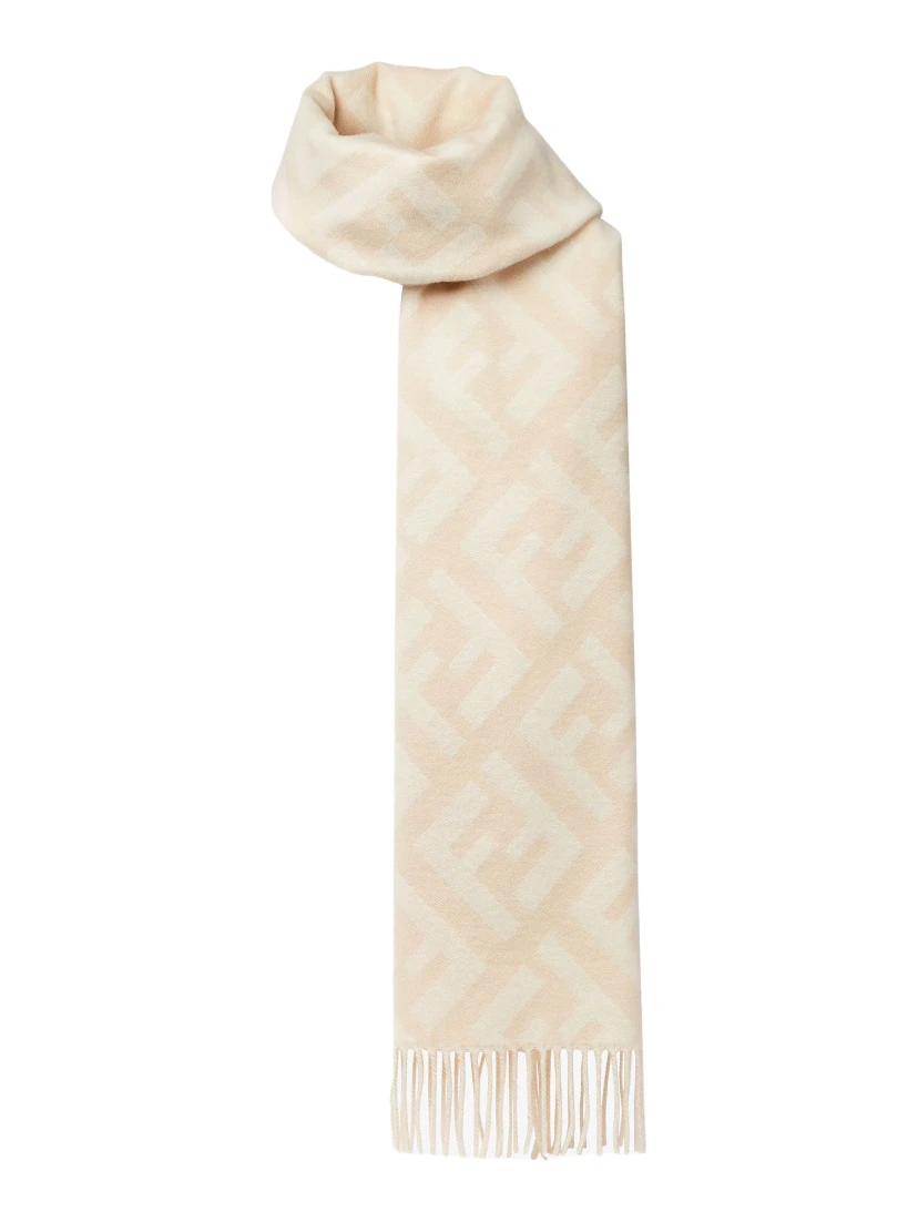 Fendi Scarfs White