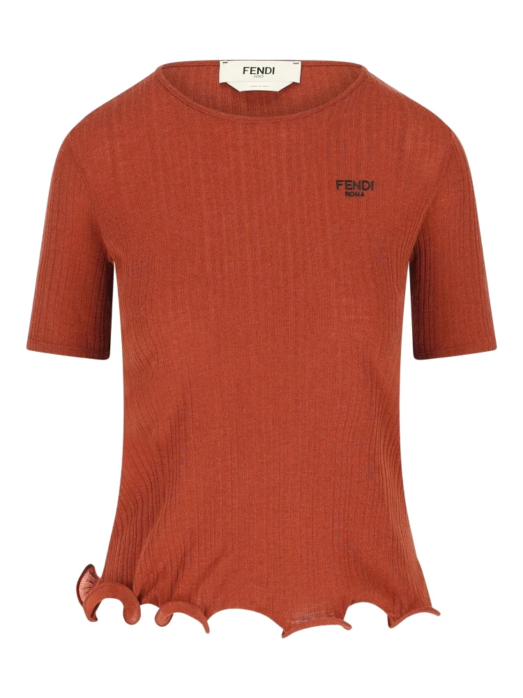 Fendi Shirts Red