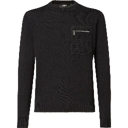 Fendi Sweaters Black