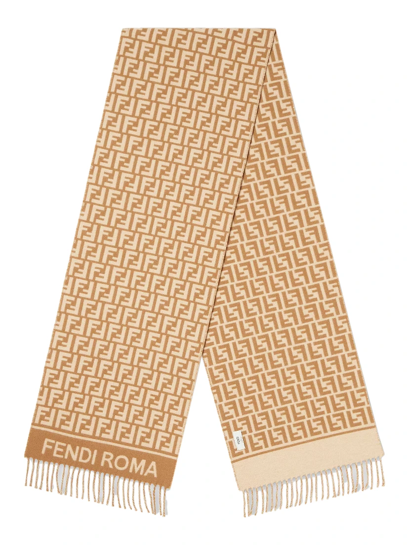 Fendi Scarfs Beige