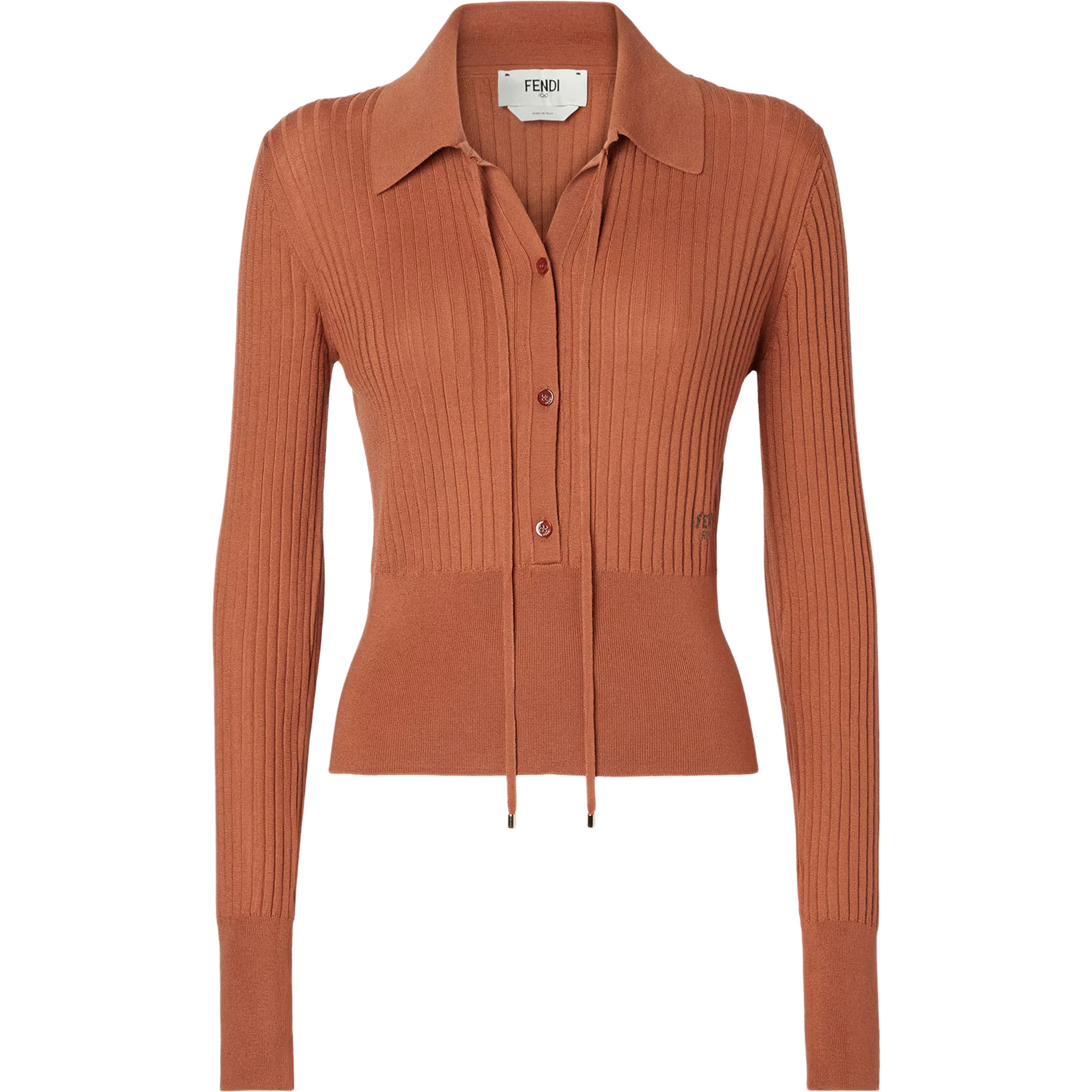 Fendi Sweaters Brown