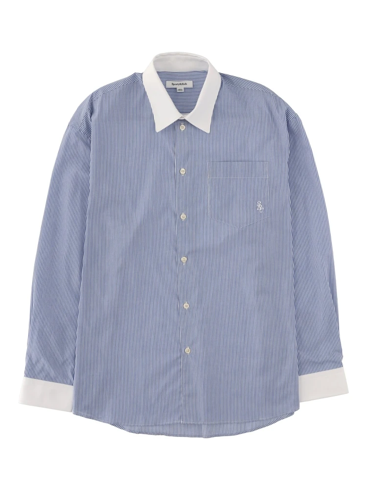 LOGO STRIPED SHIRT