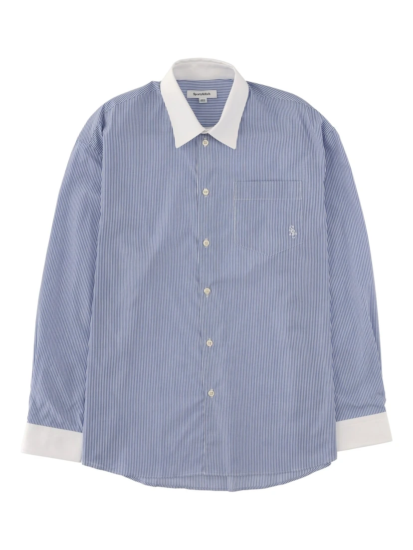 LOGO STRIPED SHIRT