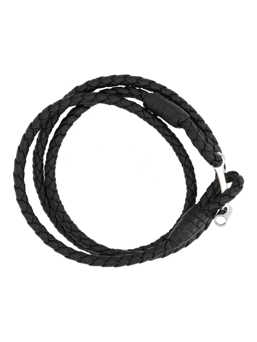 BRAIDED LEATHER BRACELET