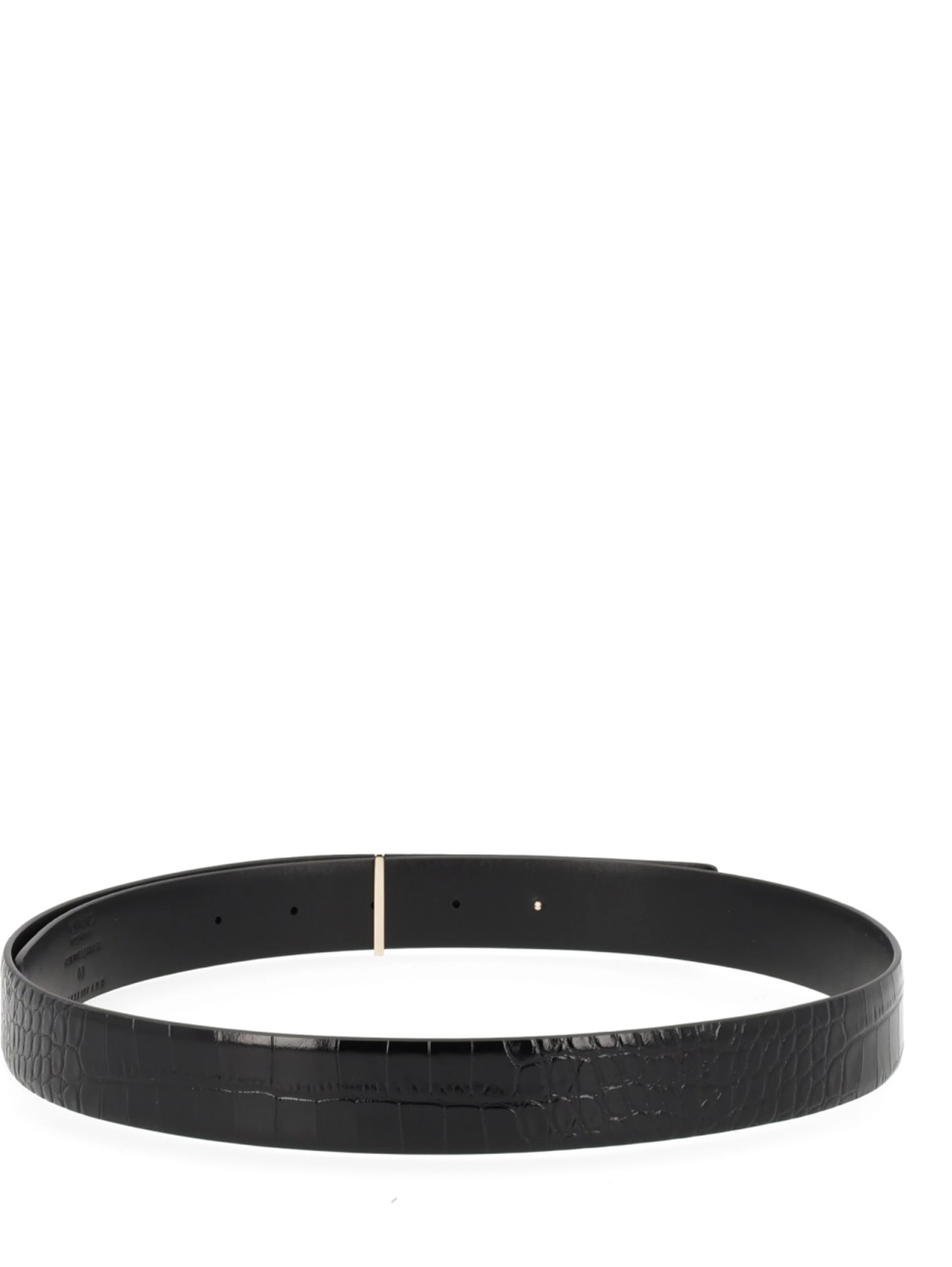 BELT WITH BUCKLE "T"
