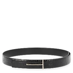 BELT WITH BUCKLE "T"