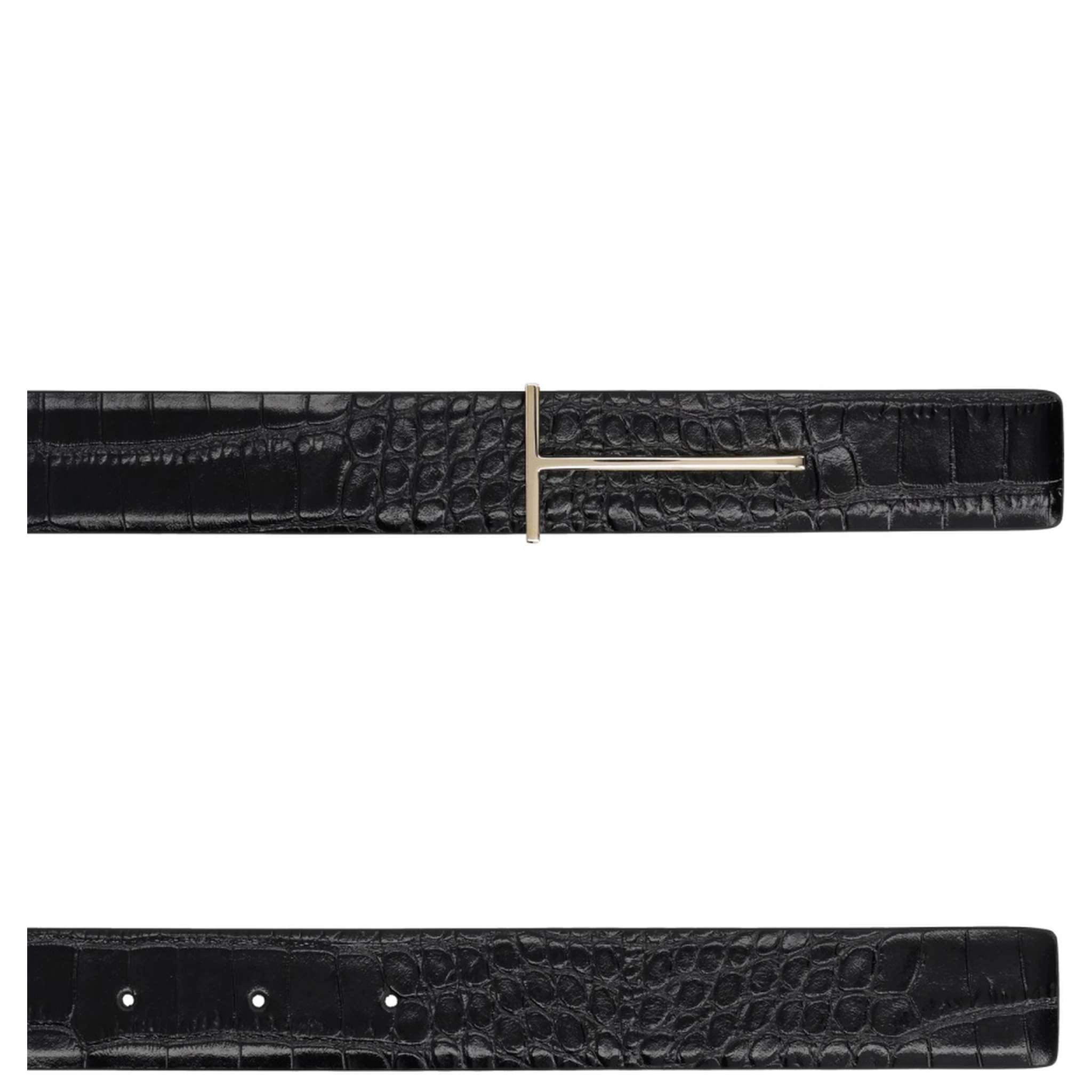 BELT WITH BUCKLE "T"