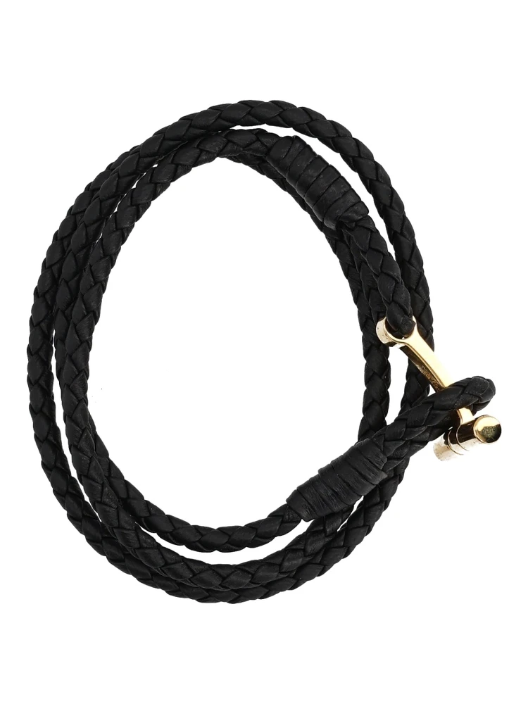 BRAIDED LEATHER BRACELET