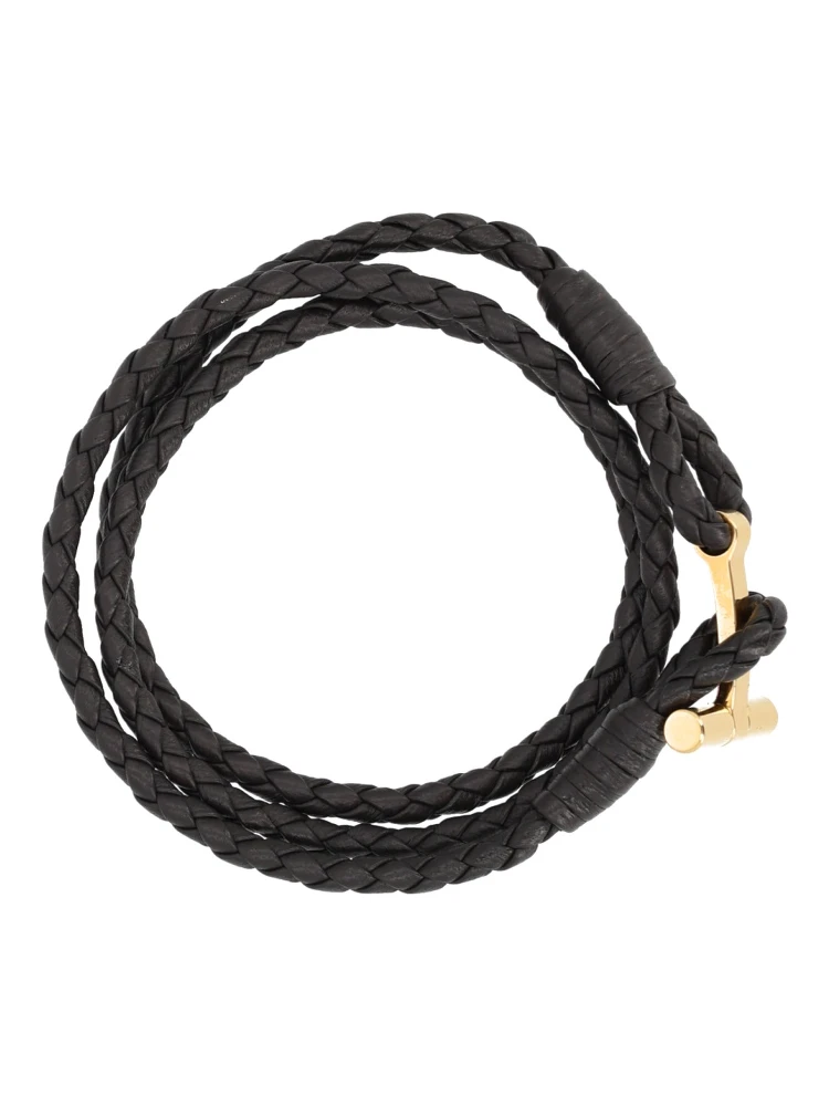BRAIDED LEATHER BRACELET