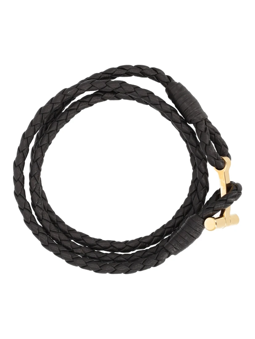 BRAIDED LEATHER BRACELET