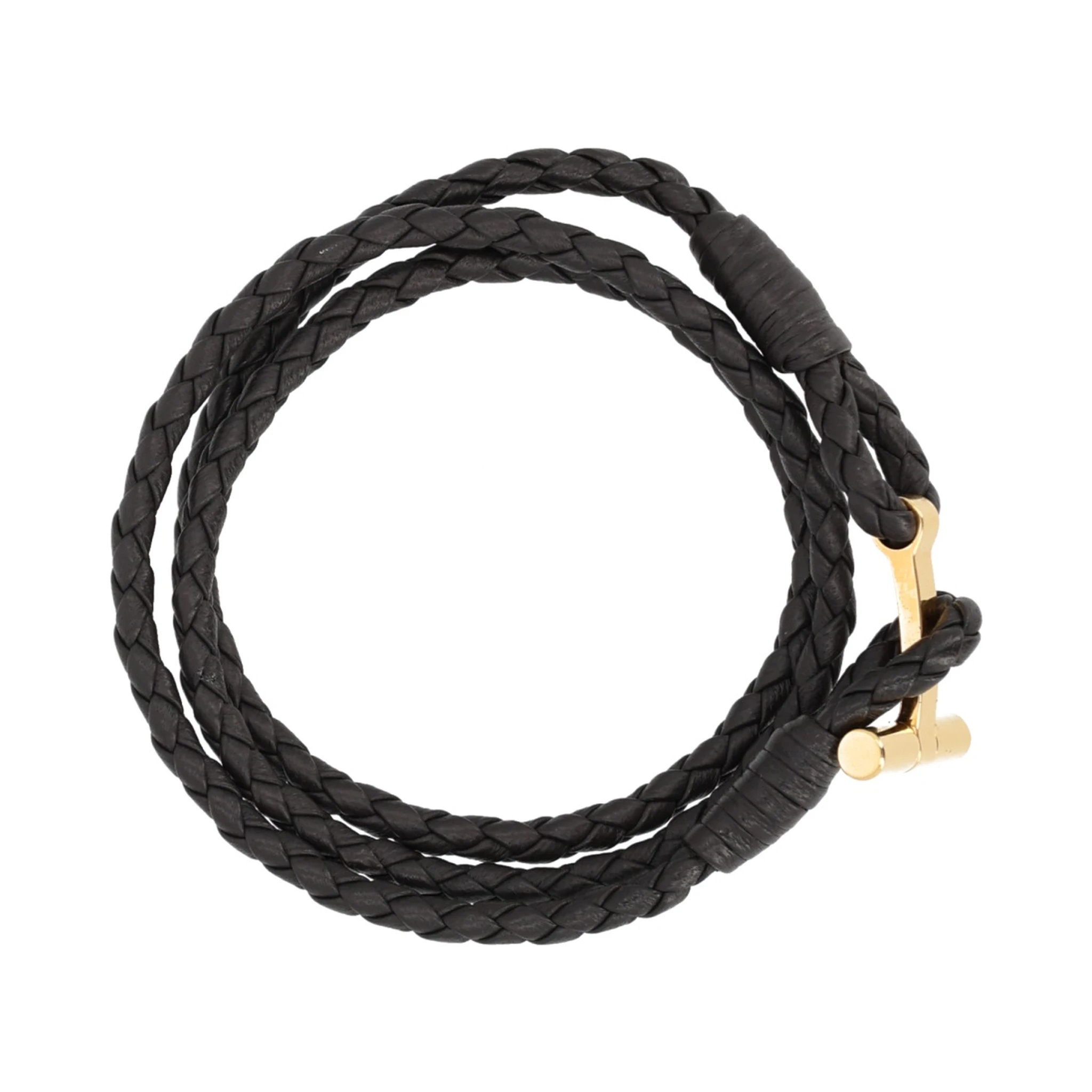 BRAIDED LEATHER BRACELET