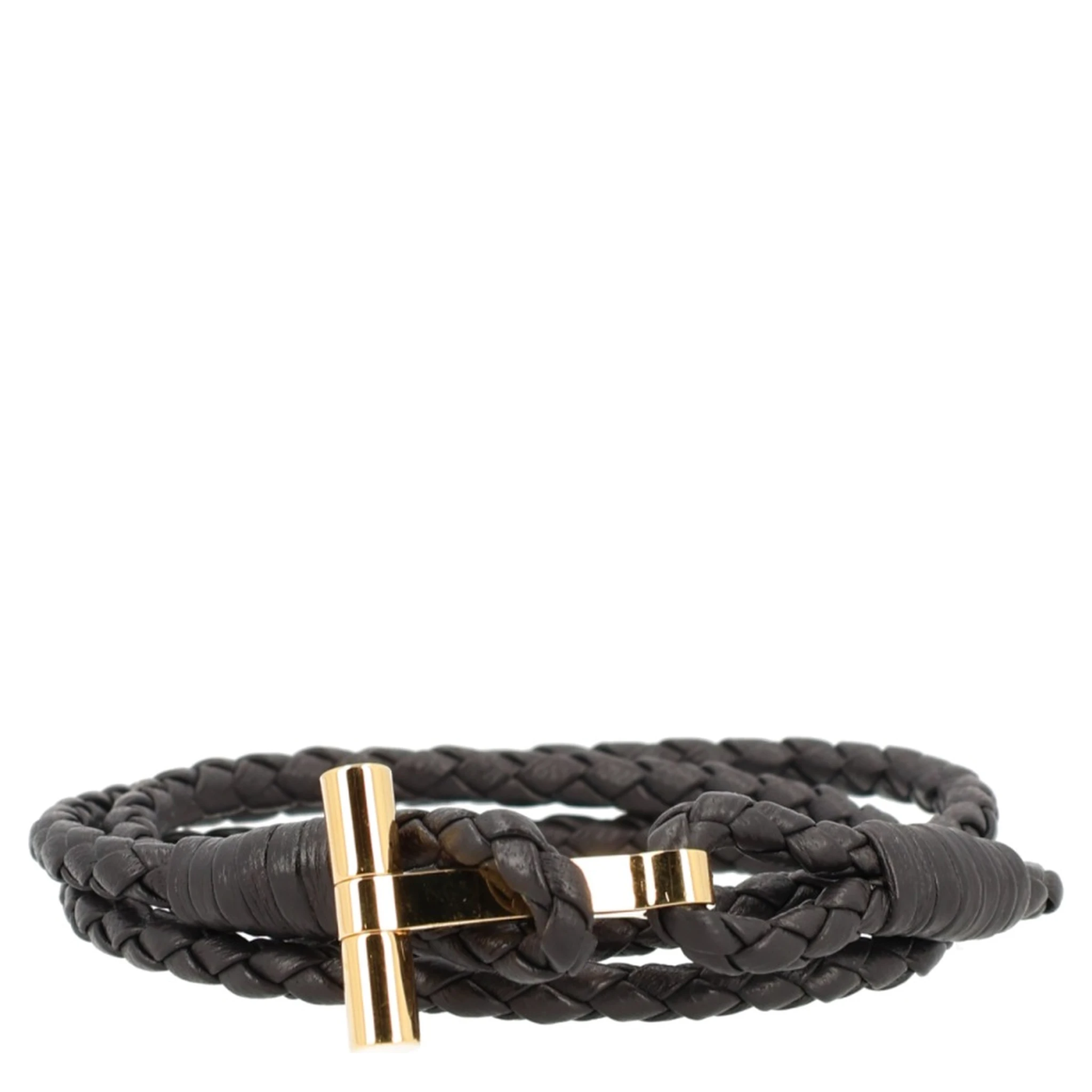 BRAIDED LEATHER BRACELET