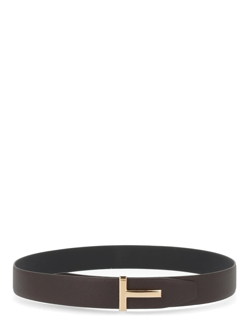 BELT WITH BUCKLE "T"