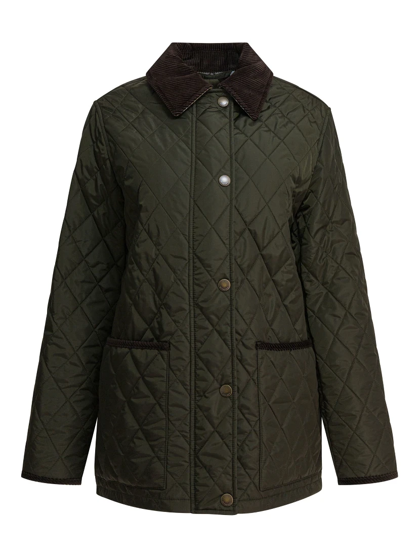 Quilted nylon jacket