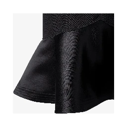 Midi skirt in grain de poud