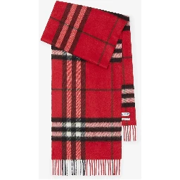Cashmere scarf Check