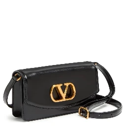 Crossbody clutch with VLogo