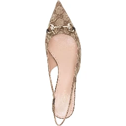 "GG Supreme" slingback pumps