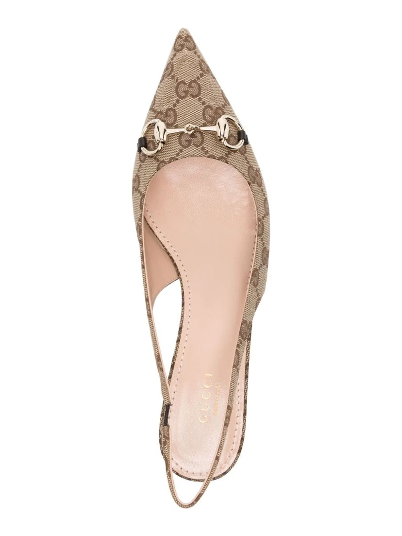 "GG Supreme" slingback pumps