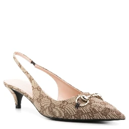 "GG Supreme" slingback pumps