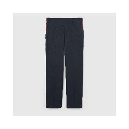 Cotton twill pants with Web detail