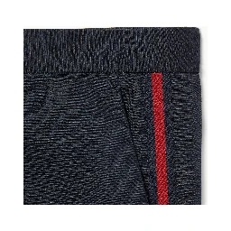 Cotton twill pants with Web detail