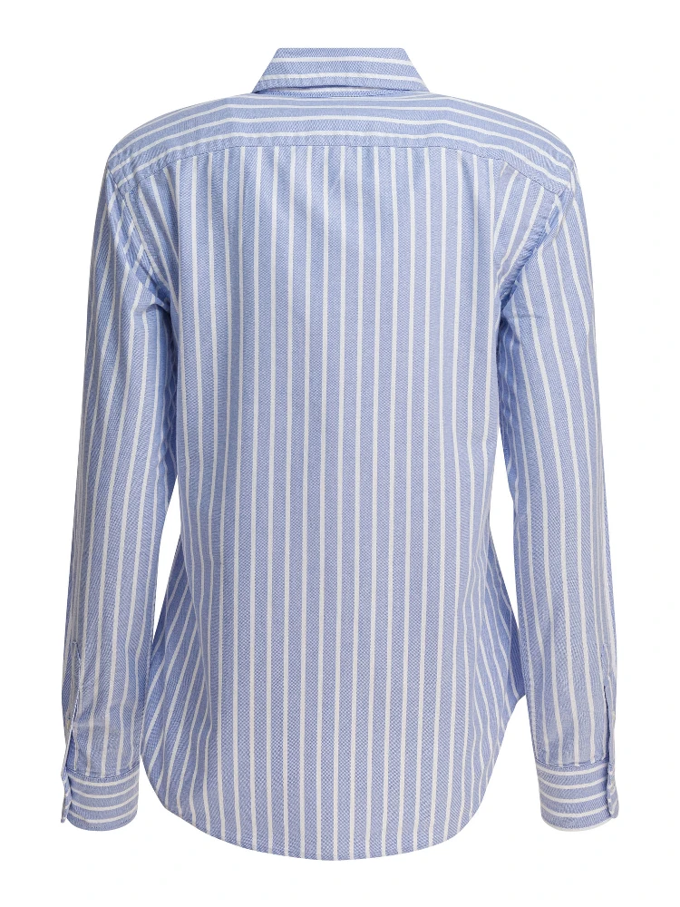 Oxford" striped shirt alternative