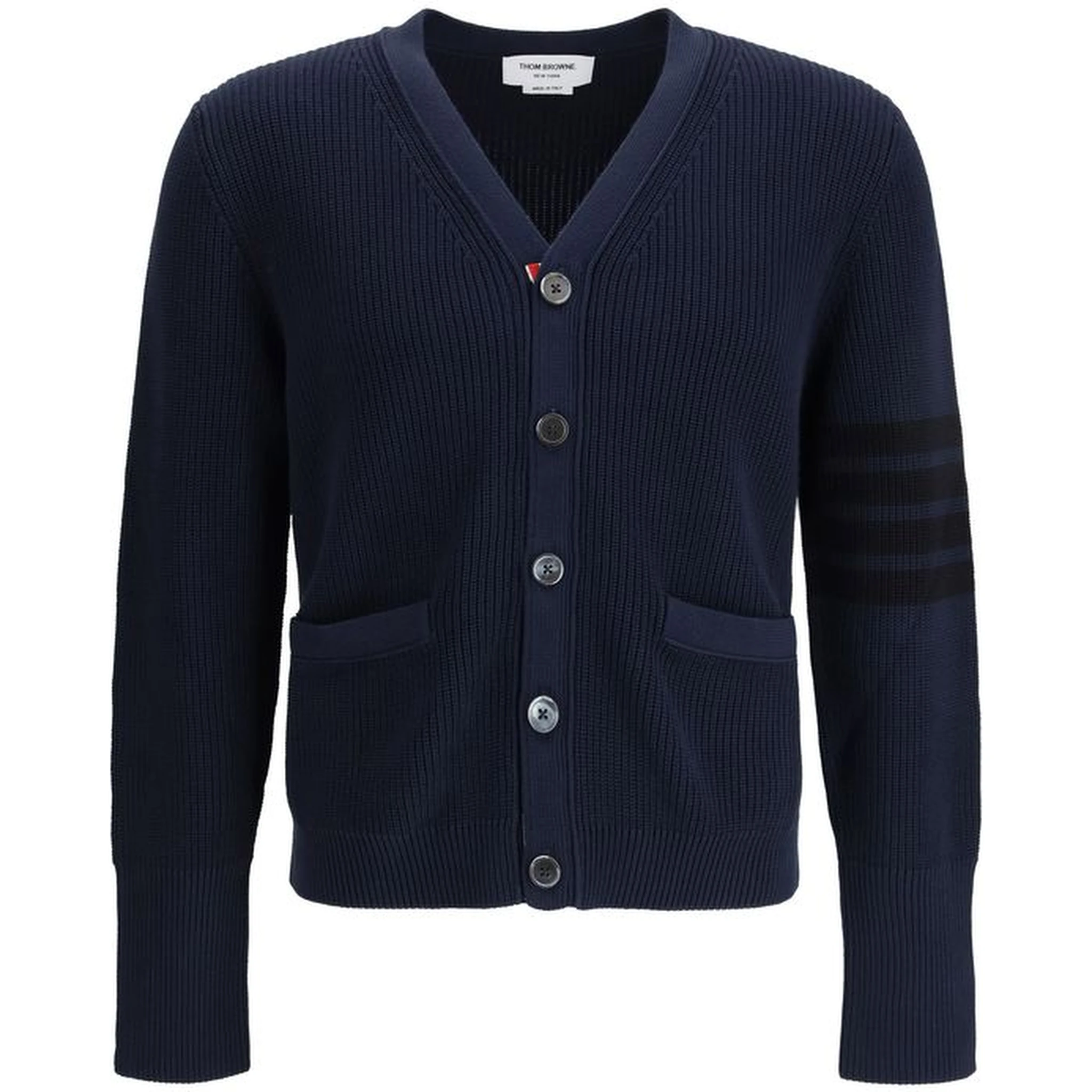 Blue Cotton Cardigan