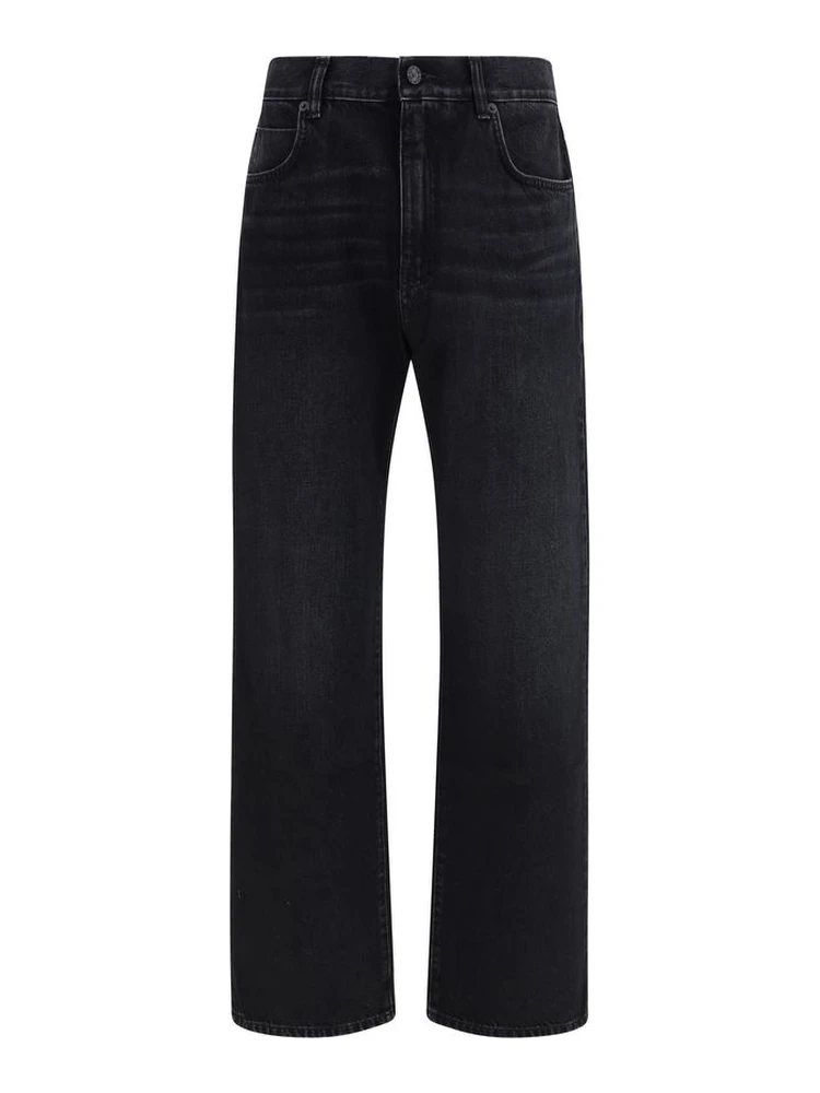 Black Cotton Jeans Denim